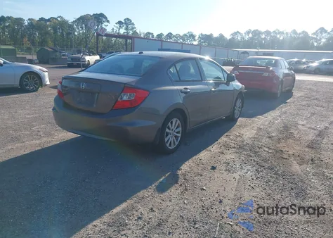 2012 Honda Civic Ex-L from USA, damaged, VIN 19XFB2F94CE038445